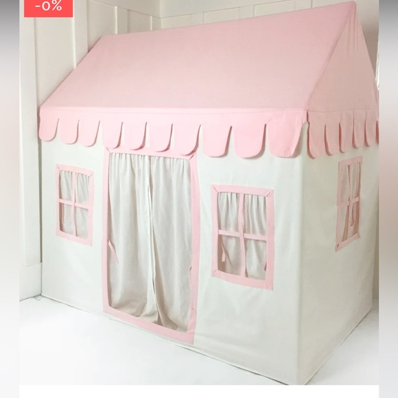 DOMESTIC OBJECTS COTTON INDOOR PLAYHOUSE WITH CARRY BAG - Picture 3 of 6